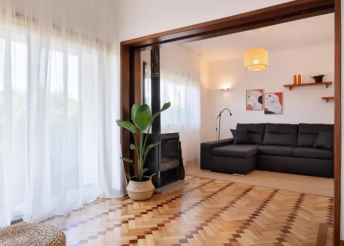 Lejlighed King Size Bed With Air Conditioning Near The & Free Street Parking Canidelo (Vila Nova de Gaia)